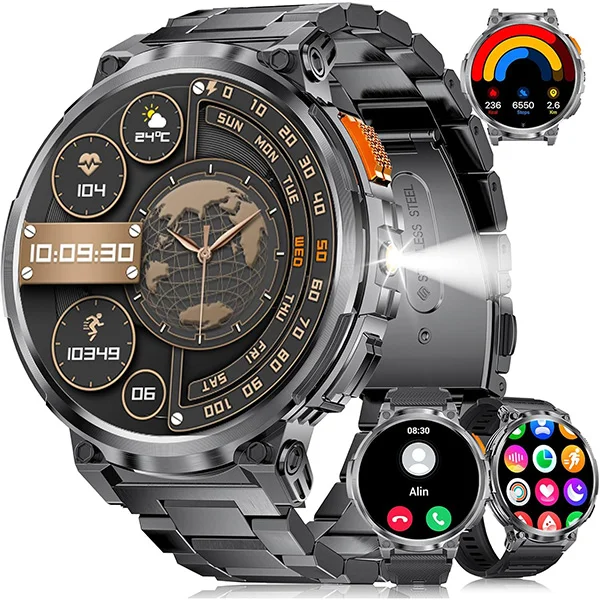 LIGE FV6 Waterproof Smart Watch with Weather Forecast