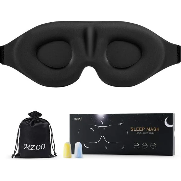 MZOO 3D Sleeping Mask Ideal for Travel and Yoga